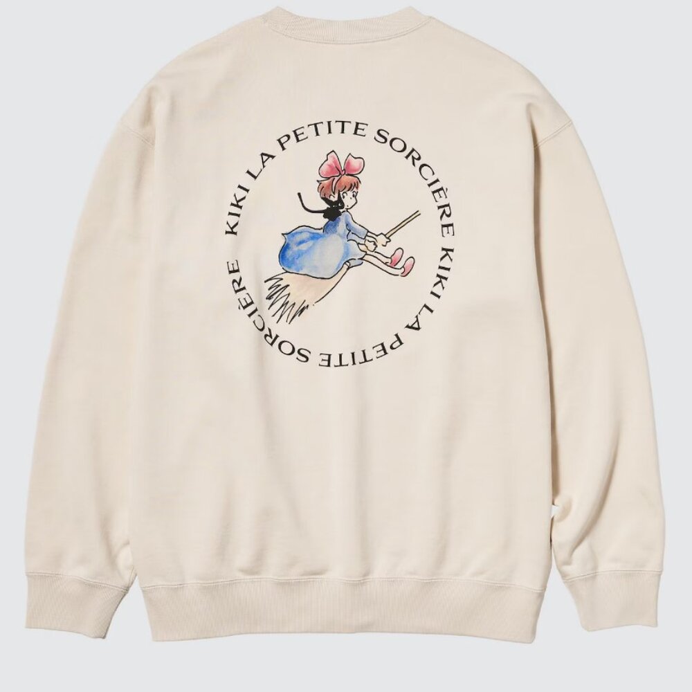 Uniqlo Studio Ghibli Kiki's Delivery Service Sweatshirt in Natural - Picture 3 of 13